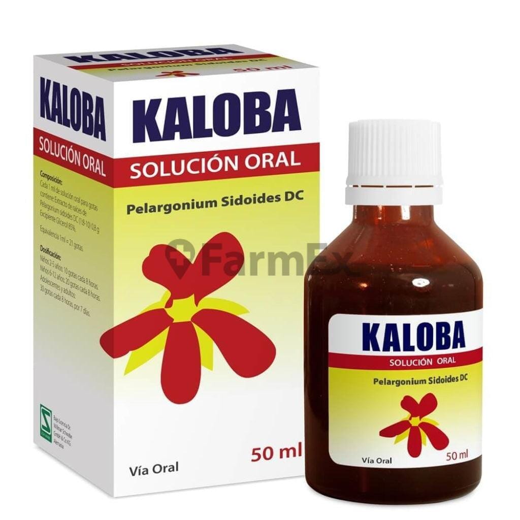 Kaloba Solución Oral x 50 mL Farmex-Fonasa-Persistente